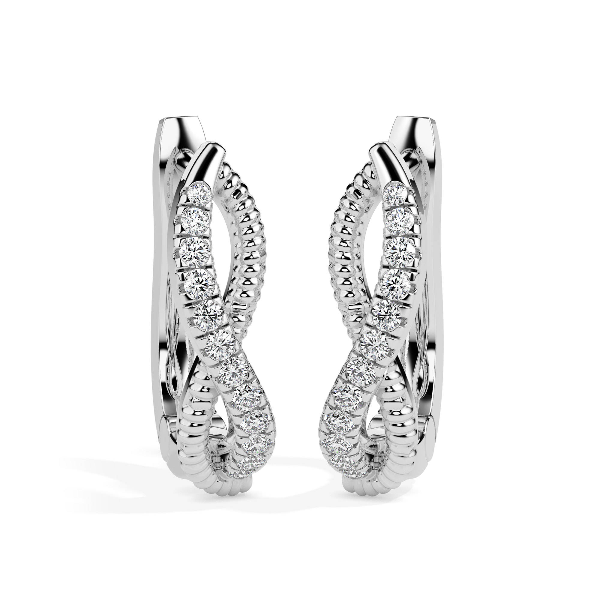 Diamond Earrings (Design Code 17072) - Image 8