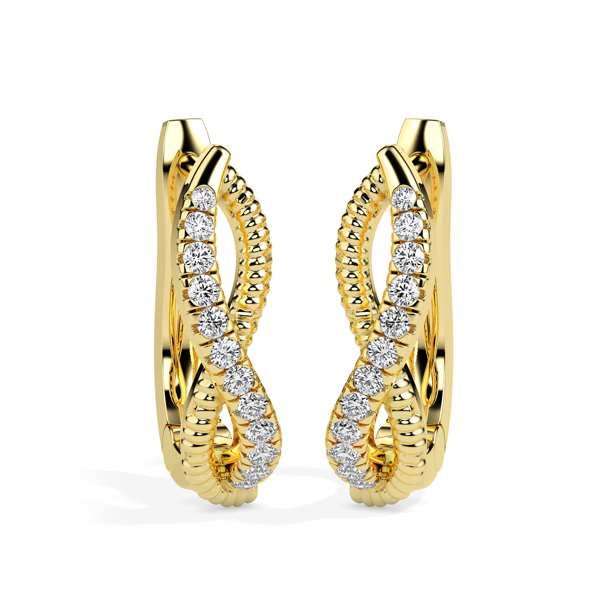 Diamond Earrings (Design Code 17072) - Image 12