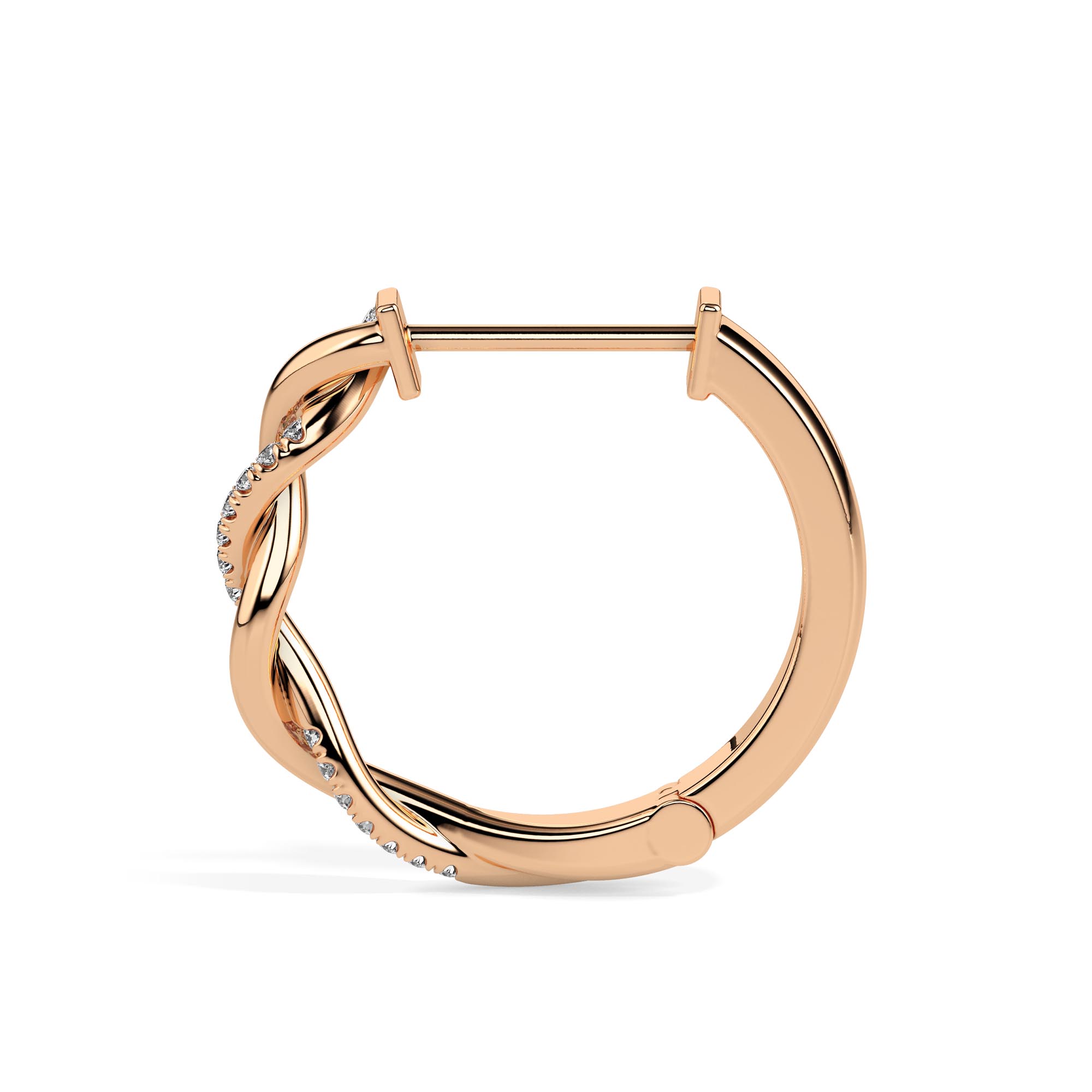 Diamond Earrings (Design Code 17080) - Image 3