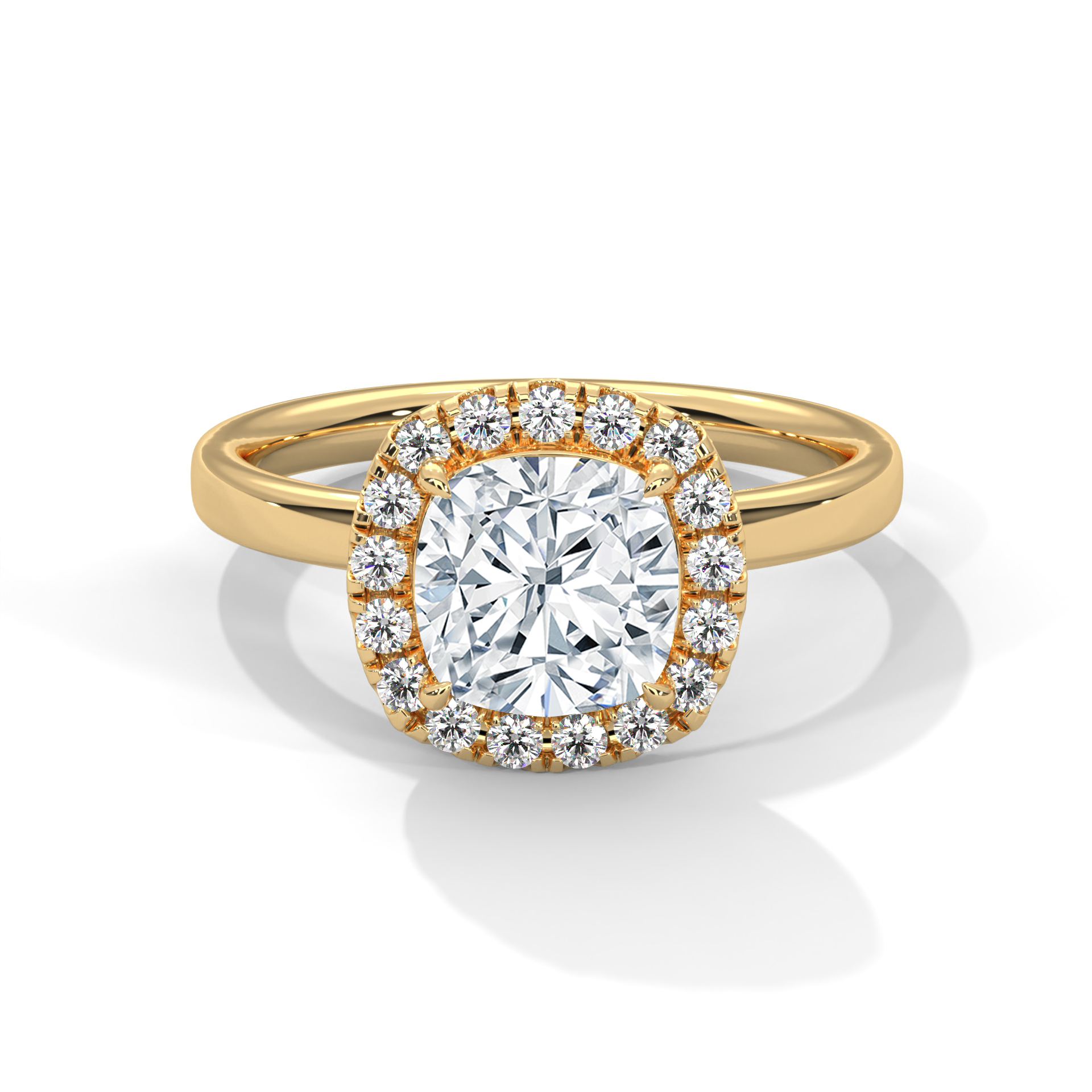 RC-0825-046 – Cushion Halo Ring (Daily Wear) - Image 6