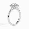 Round Cut Diamond Halo Ring